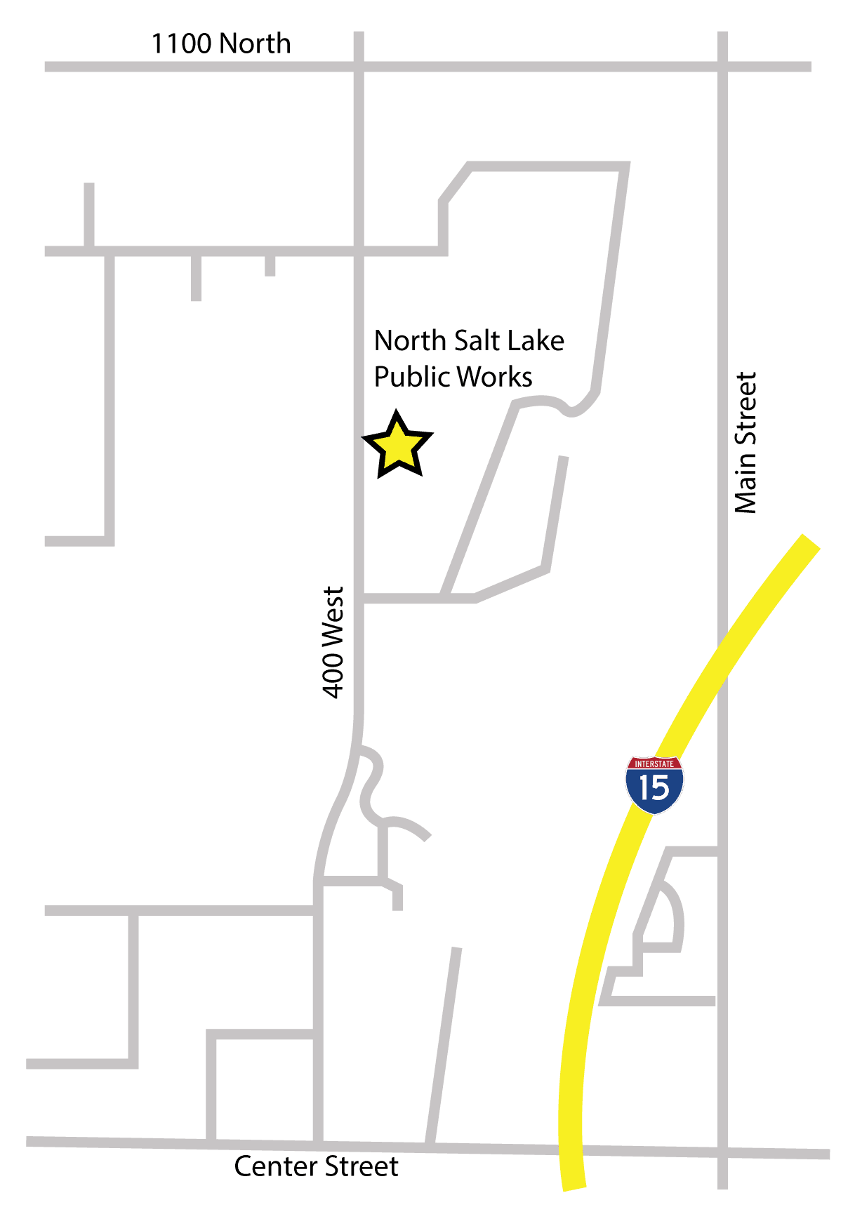 Public Works Building Map