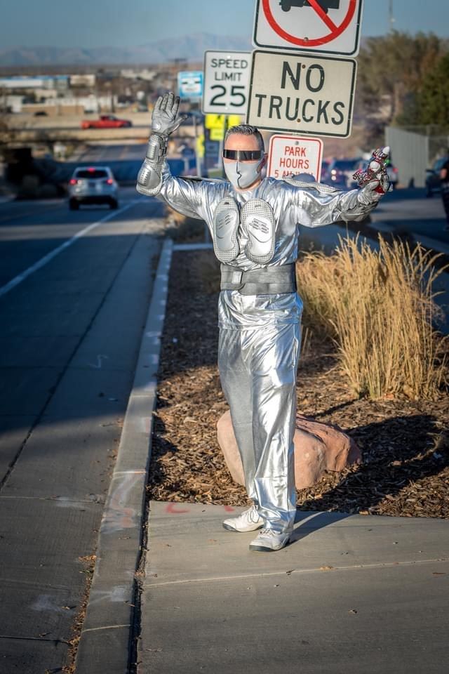 Ryan M Directing Traffic Monster Mash